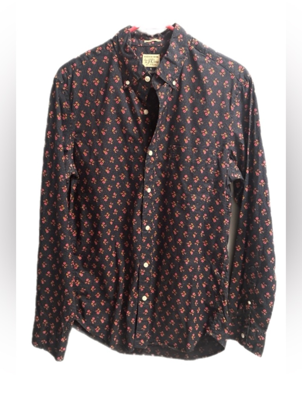 J.Crew Men's Floral Button-Down Shirt